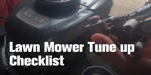 Lawn Mower Tune up Checklist