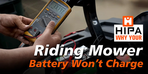 Why Your Riding Mower Battery Won’t Charge (and How to Fix It)
