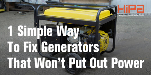1 Simple Way To Fix A Generator That Won’t Put Out Power