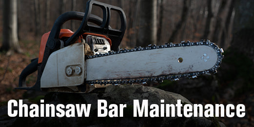 chainsaw bar maintenance