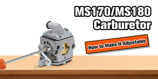 Hipa Parts How to Make your MS170 MS180 Carburetor Adjustable