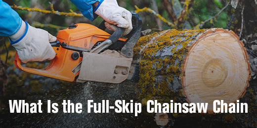 what is full skip chainsaw chain