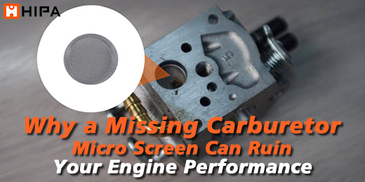 Why a Missing Carburetor Micro Screen Can Ruin Your Engine Performance