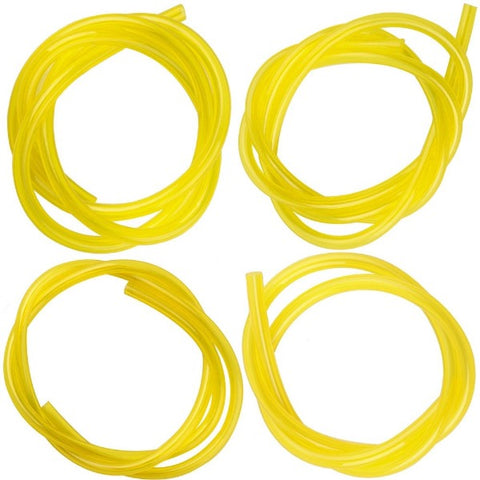 Hipa 4 Size 4-Feet-Long Fuel Line Hose Tube I.D. x O.D. 3/32 x 3/16 1/8 x 3/16 1/8 x 1/4 .080 x .140 inch for Stihl Poulan Chainsaw Weedeater Blower