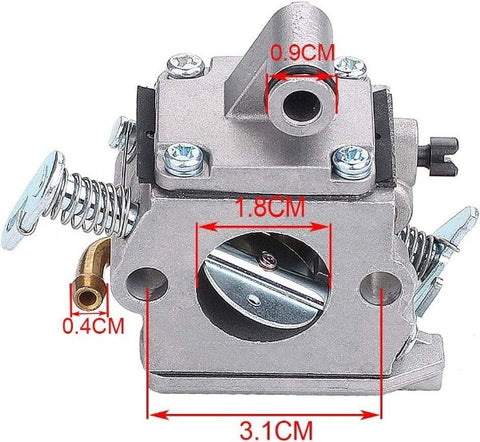 (Zama type) Carburetor Kit For Stihl MS170 MS180 MS 170 180 017 018 MS180C Petrol Chainsaw Replace C1Q-S57 C1Q-S57A 1130-120-0603 1130 120 0603