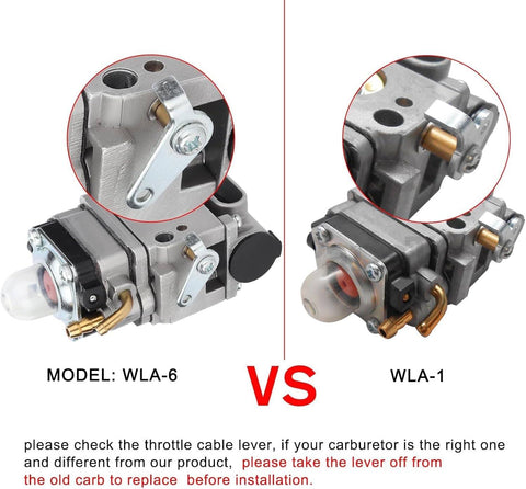 Hipa WLA-1-1 Carburetor Kit for Echo PB-500H PB-500T PB-500 EB-508RT Backpack Leaf Blower Replace A021001641 A021001642