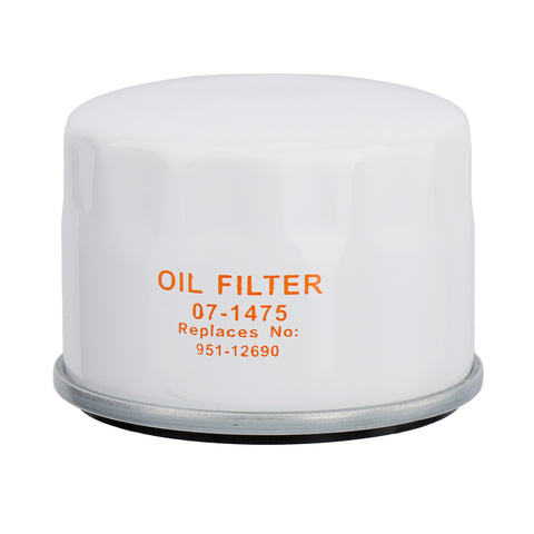 07-1475 Oil Filter for MTD 751-12690 Cub Cadet 4P90HU 4P90HUA 4P90HUB 4P90JHA Craftsman LT1500 LT3800 LT4200 T1000 T1200 Engine Mower # 951-12690
