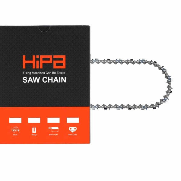 Hipa 16 Inch Chain .325 .058 66DL For Husqvarna 435 435E 350 340 Echo CS490 Redmax G5000 McCulloch Chainsaw # 21LGX066G