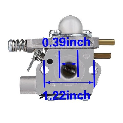Hipa Carburetor Kit For Echo SRM-2400 GT-2400 Trimmer PE-2400 Edger PPT-2400 Pruner SRS-2400 HCA-2400 Replace WT-424 12300052133