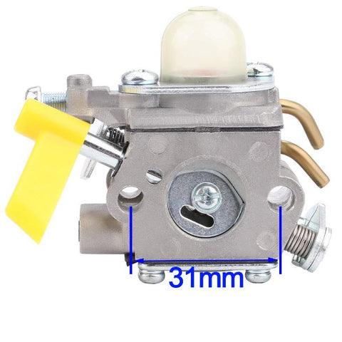 Carburetor Kit For Ryobi Homelite BC30 CS26 CS30 TP30 TP26 EX26 SS26 SS30 SX135 25cc 26cc 30cc trimmer tiller Edger leaf blower # C1U-H60 C1U-H62