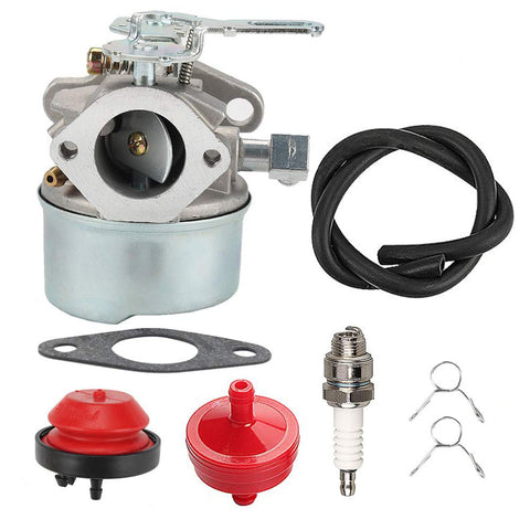 Hipa 640084A Carburetor Kit for Tecumseh HS50 HSK50 HSSK50 HSK40 HSSK40 LH195SA LH195SP Engine Toro Craftsman 5HP Snowblower # 632107 632107A 640084