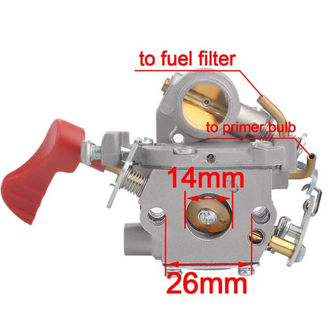 Hipa Carburetor Kit For # 545008042 Craftsman 358.791170 358.791140 358.795920 33cc Gas Trimmer
