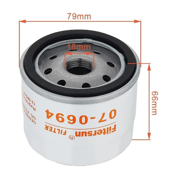 Hipa 07-0694 Oil Filter 12 050 01-S for Kohler 7000 Series