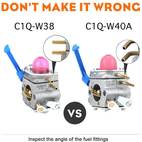 545081848 Carburatore Per Decespugliatore Husqvarna 128C 128L 128LD 128r 128rj Per Zama C1q W40a 90211453 - Foto 2