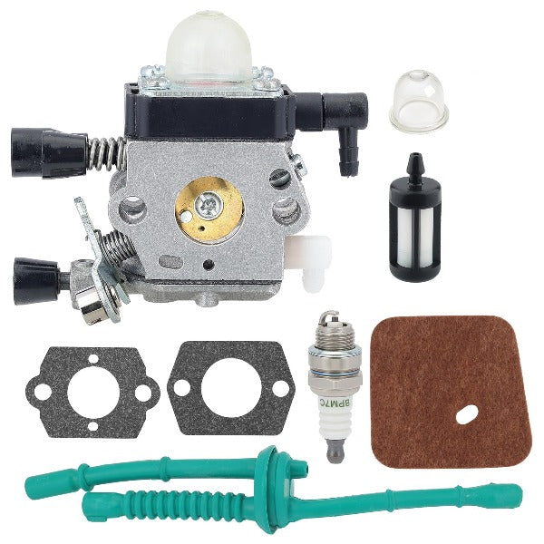 Stihl Fs45 Weed Eater Carburetor Carburetor Replacement Kit For Stihl FS38 FS45 FS55 Trimmers - Includes Air Filter, Primer Bulb, Fuel Line & Gaskets No Filter Primer Stihl Fs45 Weed Eater Carburetor Carburetor Replacement Kit For Stihl FS38 FS45 FS55 Trimmers - Includes Air Filter, Primer Bulb, Fuel Line & Gaskets No Filter Primer