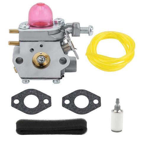Hipa 753-06190 Carburetor Kit For Bolens MTD BL110 (41AD110G965) (41BD110G965) BL160 (41BD160G965) (41AD160G965) Handheld String Trimmer # WT-973 WT-973-1