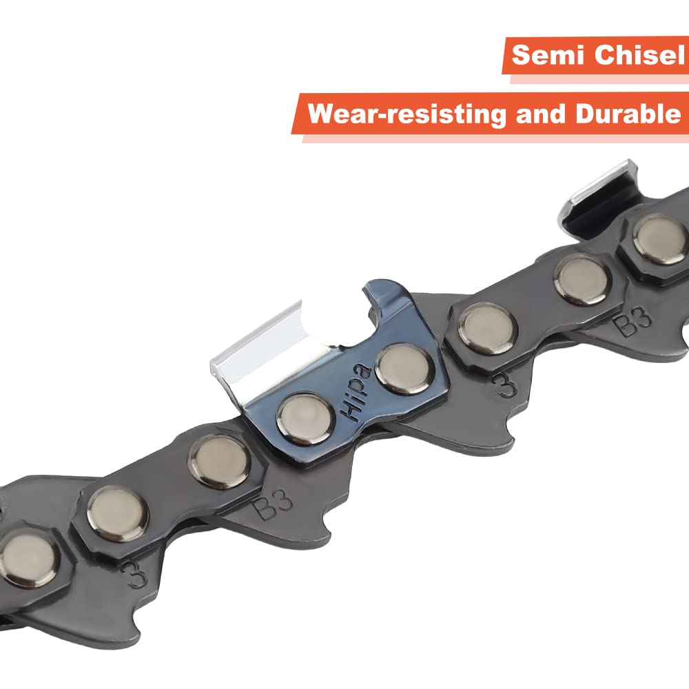 Sägenspezi Guide 50cm 3/8" 72 Maillons 1,5mm + 2 Chaînes Semi-Carrées Husqvarna 560XP