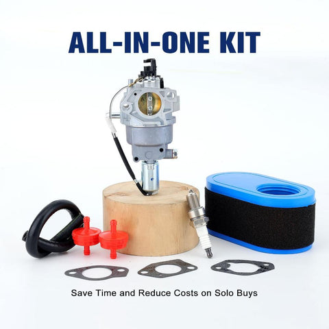 Carburetor kit for MTD 4P90HU 4P90JHA 4P90JU 4P90JUA 4P90JUB 4P90MU 4P90MUA 4P90MUB Engine # 951-12823 751-12771 751-12823