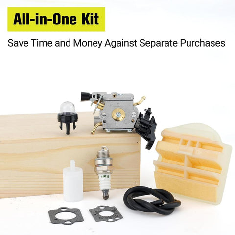 ZAMDOE Carburateur Pour Tronçonneuse à Essence Husqvarna 445 445E 450 450E, Pour Jonsered CS2245 - Foto 10