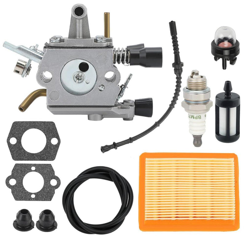 Hipa Carburetor Kit for Stihl FS250R FS250 FS120 FS120R FS200 FS200R FS300 FS350 String Trimmer Parts # 4134-120-0651 C1Q-S51C