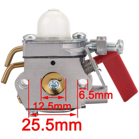 Carburetor for Homelite UT20760 UT20764 UT20769 US20751 UT15180 UT15176 B25C D725CD D825SB String Trimmer Replace C1M-W44 984534001