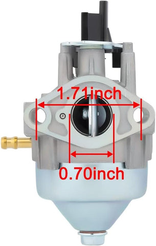 Hipa 16100-Z8B-901 (BB76A A) Auto Choke Carburetor for Honda GCV160 GCV160LAO S3B NH1 GCV160LA1 S3B GCV160LA0 S3LB HRR216K9VKAA Lawn Mower