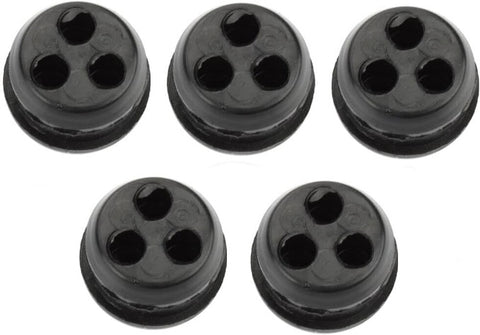 5-Pack Fuel Tank Tube 3-Hole Grommet for ECHO SRM210 SRM210i SRM211 SRM211i SRM210U SRM211U SRM225 SRM310 Trimmer # 13211546730 V137000030