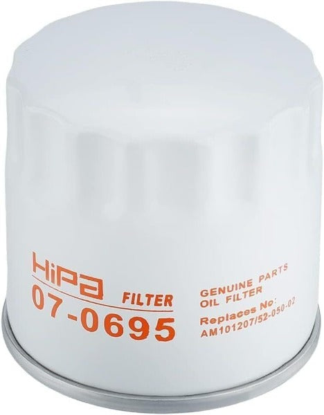 Hipa 07-0695 2 x Oil Filters for # 52 050 02 52-050-02-S 25-050-34-S 52-050-02-S1 Kohler 7000 2000 Series CH11 - CH15 CV11 - CV22 M18 - M20 MV16 - MV20 Engine