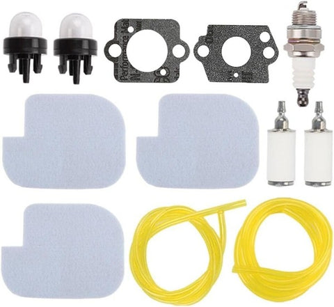 P3314 Air Filter Kit for Poulan P3416 P3816 P4018 PP4218A PP3416 PP3516 PP3816 PP4018 PP4218 PP3516AVX Chainsaw # 530057925 530069247