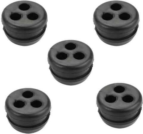 5-Pack Fuel Tank Tube 3-Hole Grommet for ECHO SRM210 SRM210i SRM211 SRM211i SRM210U SRM211U SRM225 SRM310 Trimmer # 13211546730 V137000030
