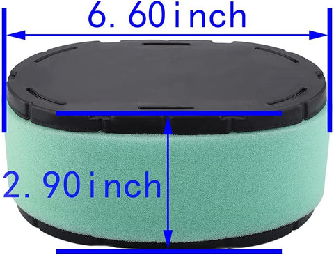Hipa 16-083-04-S Air Filter Fits Kohler 7000 Series KT715 KT725 KT730 KT735 ZT710 ZT720 ZT730 ZT740 Lawn Mower Engine Use Rotary 14855 Pre filter