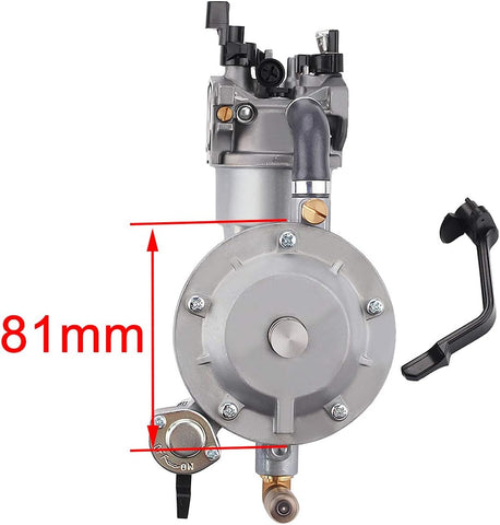 Hipa GX160 GX200 Dual Fuel Carburetor for HONDA GX 160 GX 200 Gasoline/LPG Conversion Kit 2KW 2.8KW 170F Generator Water Pump