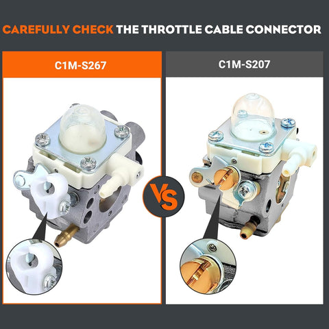 Carburetor for Stihl FS56 FS40 FS40C FS50 FS50C FS56C FS70C FS70 String Trimmer Brushcutter FC56 FC70 FC70C Edger Replace C1M-S267A 4144 120 0608