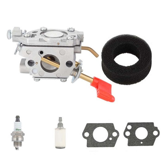 Hipa Carburetor Kit for Poulan PP446 PP446T SM446E PP136E PPB100E PPB150E PPB200E PPB250E PPB300E Trimmer Pole Pruner #545006017 C1U-W32