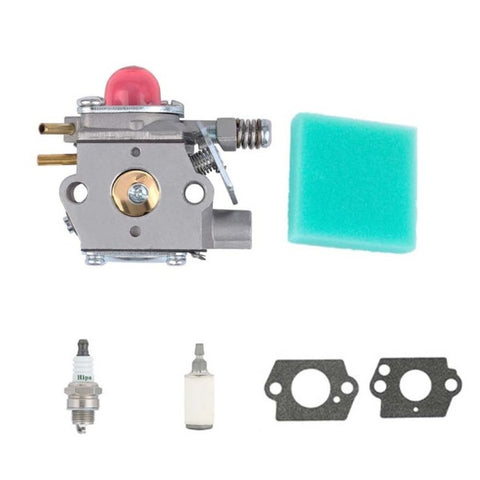 Hipa Carburetor Kit For Poulan SST25 FL25 PL25 PL500 TE400 TE400CXL Craftsman 358795541 358742420 358742430 Weed Eater String Trimmer # WT-631 530071635