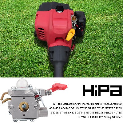 Hipa Carburetor Kit for # A04445A A03003 WT-458 Homelite Bandit SX135 ST275 ST185 ST145 ST155 ST175 String Trimmer Weedeater
