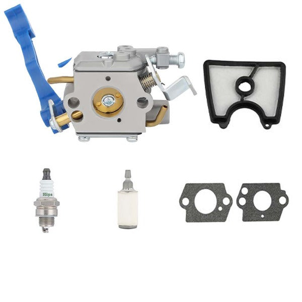 Hipa 590460102 Carburetor Kit For Husqvarna 125B 125BV 125BX 125BVX 28CC 170MPH Leaf Blower