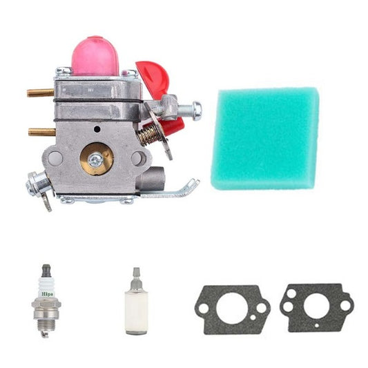Hipa Carburetor Kit for Husqvarna Poulan PP258TP PP125 PP025 PP25E PP325 25cc Gas Trimmer / Pole Pruner # 530071811 C1U-W19