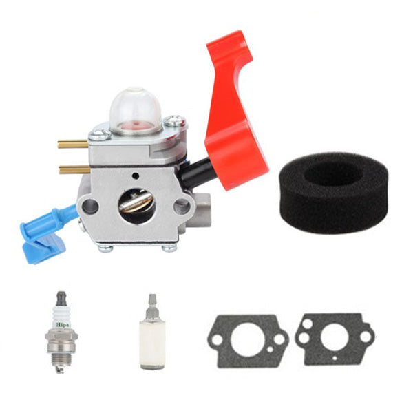 Hipa Carburetor Kit For Poulan FL1500 FL1500LE 25cc Weed Eater Featherlite Gas Leaf Blower Trimmer Replaces # C1U-W12B C1U-W12A 530071629