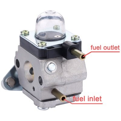 Hipa C1U-K54A Carburetor with Air Filter Repower Kit for 2-Cycle Mantis Tiller/Cultivator 7222 7222E 7222M 7225 7230 7234 7240 7920 7924