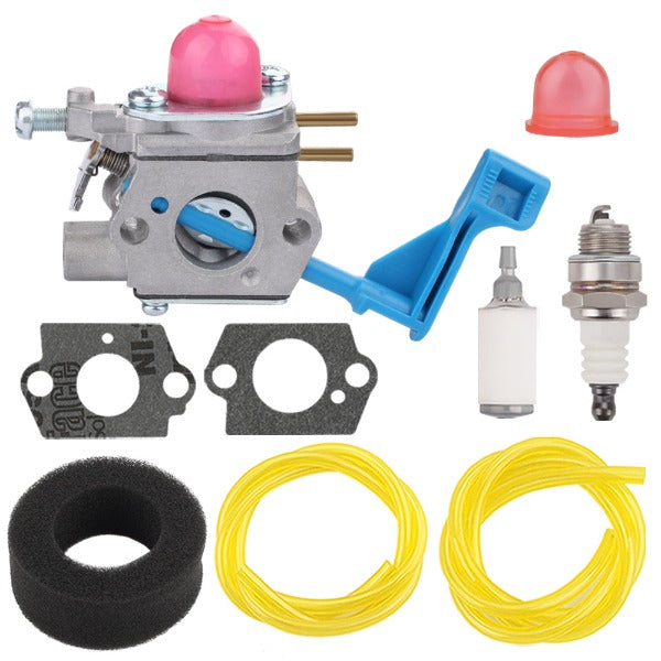 Hipa Carburetor Kit for Weed Eater GHT17 GHT22 GHT180 GHT180LE GHT220 GHT195LE GHT225LE Excalibur 22 inch Hedge Trimmer C1U-W13A
