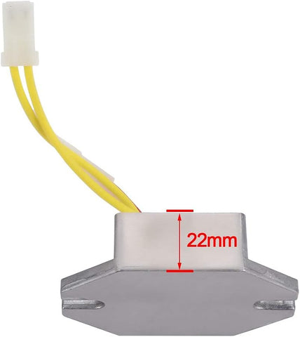 Voltage Regulator for 394890 John Deere GT235 LA140 LA150 LA155 LA165 LA175 LT166 Mower 394890 845907 797375 393374 691185 LG691185 MIU14388 MIU12514