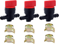 Hipa 494768 698183 Fuel Shut Off Valve for Kawasaki Engine FR691V John Deere D100 D105 D110 D120 D125 D130 D140 D150 D155 D160 D170 Lawn Tractor