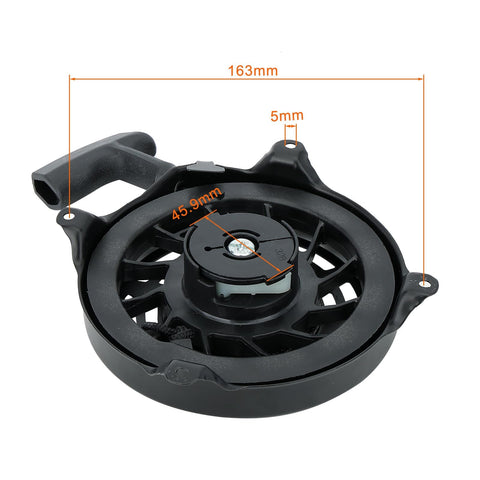 Hipa 497680 Rewind Recoil Starter Assembly for Toro 20010 20011 20021 20023 20023 20025 20027 20030 20494 Lawn Mower Replace BS 498144 31-068