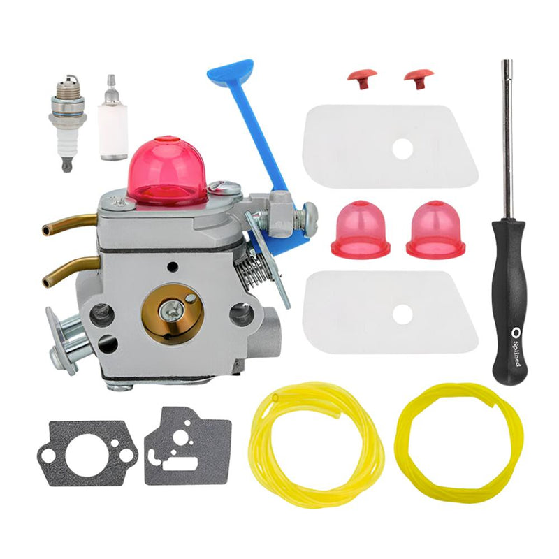 Hipa Carburetor Kit For Husqvarna 128CD 28cc 128LD 128L 128C 128LDX 128R 128RJ 128DJX 125L 125LDX Trimmer BrushCutter Replace 545081848 C1Q-W40A