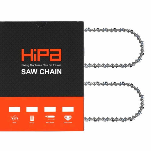 Hipa 16 Inch Chain .325 .058 66DL For Husqvarna 435 435E 350 340 Echo CS490 Redmax G5000 McCulloch Chainsaw # 21LGX066G
