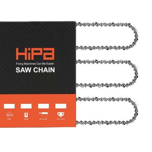Hipa 12 Inch Chain 1/4 mini Pitch .050 64 DL For Husqvarna 536LIPT5 327PT5S 536LIP4 Stihl HT 70 75 100 101 130 Ploe Saw #596285364 503305464