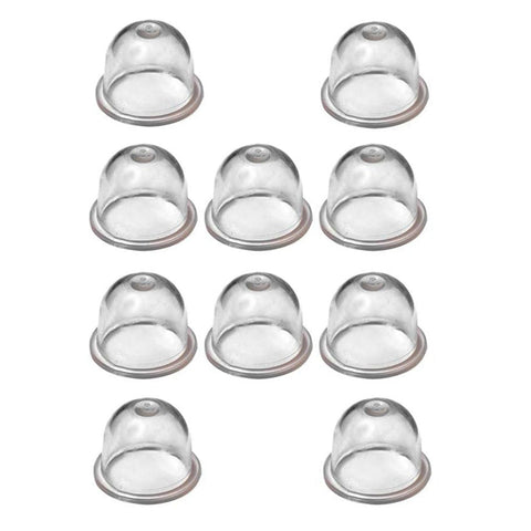 Hipa 10pcs Primer Bulb for Echo SRM255 GT225 PPF210 SRM211 SRM230 GT200 GT210 GT225 GT230 PE200 PE225 Blower Trimmer Weedeater Replace 12538108660