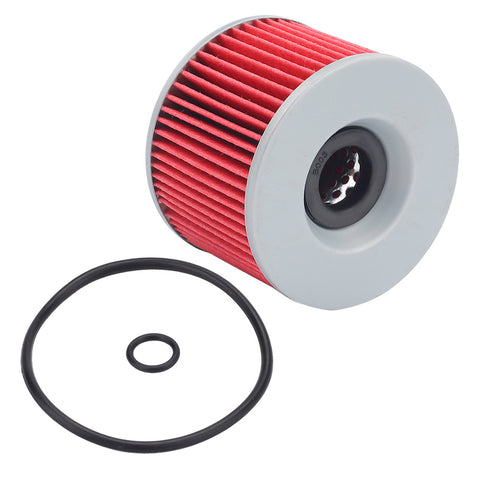 3x Oil Filter For KAWASAKI KZ440 KZ550 KZ650 KZ1000 KZ1100 Replace HF401 KN401