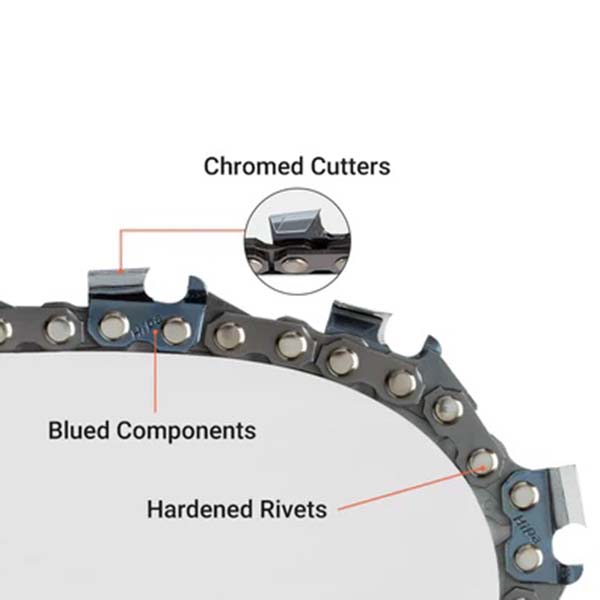Hipa 15 Inch Chain .325 Pitch .058 64 DL For Husqvarna 435 435E 357xp 346xp 254xp Homelite Chainsaw H25 64 H21 64